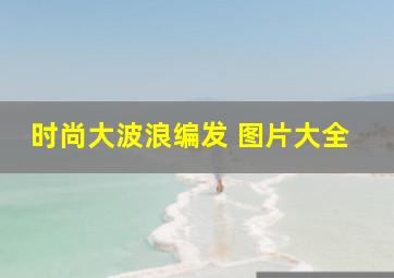 时尚大波浪编发 图片大全